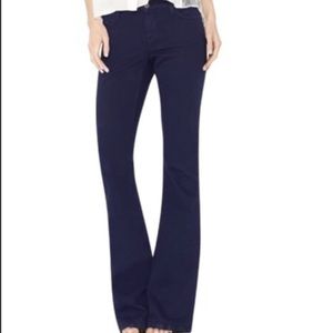 Alice + Olivia Navy Stretch Jeans